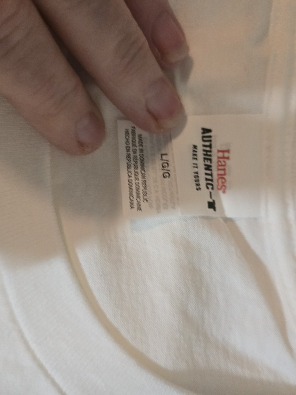 🏀NWOT-Hanes White Michael Jordan T-Shirt with Red Logo Tag - Picture 4 of 7